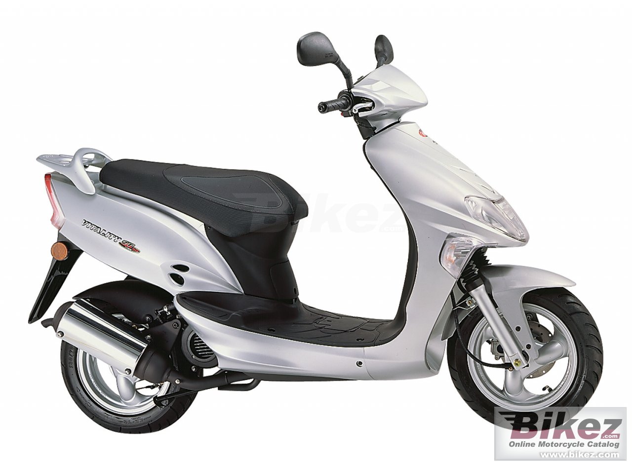 Big Kymco vitality picture and wallpaper from Bikez.com
